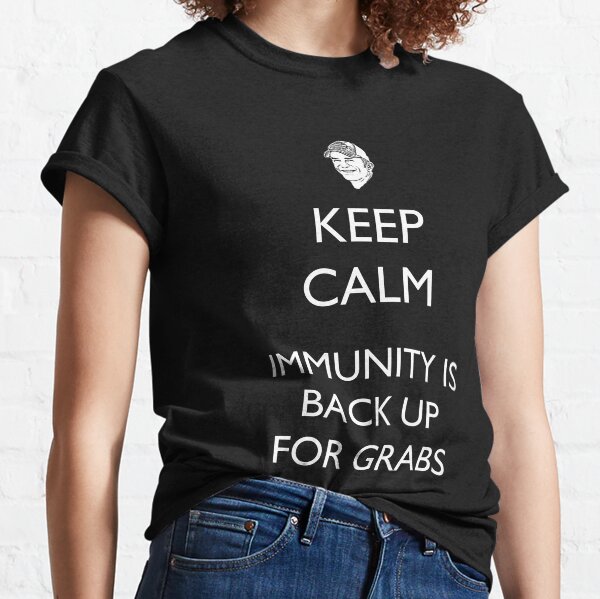 Immunity Back Up for Grabs - Survivor/Probst Classic T-Shirt