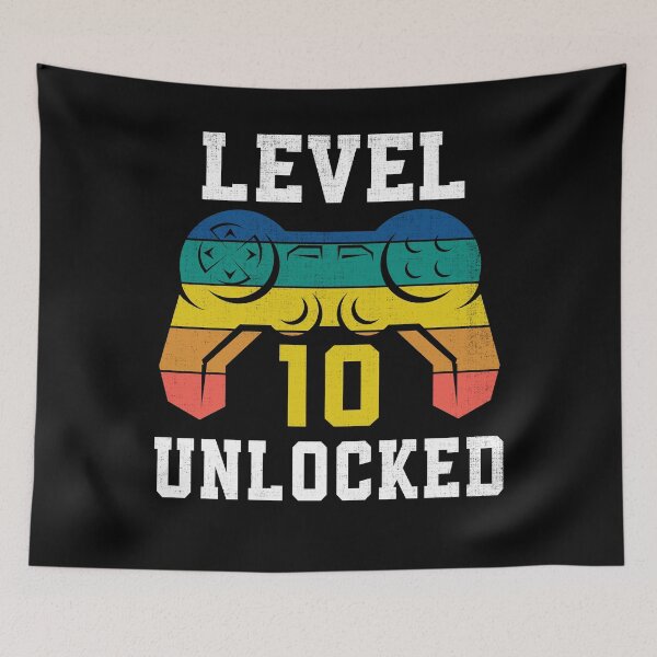 Artikelvorschau, Level 10 freigeschaltet, 10. Gamer-Geburtstag verzweifelt entworfen und verkauft von Fabvity.