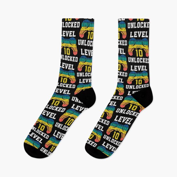 Item preview, Level 10 Unlocked, 10th Gamer Birthday Distressed designed and sold by Fabvity.