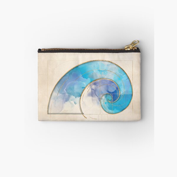 Item preview, Golden Spiral - Watercolor  designed and sold by k9printart.