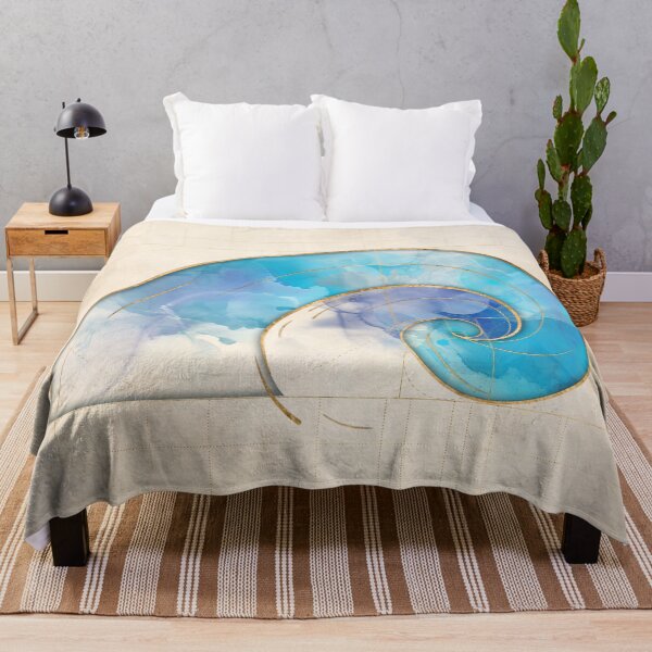 Item preview, Golden Spiral - Watercolor  designed and sold by k9printart.