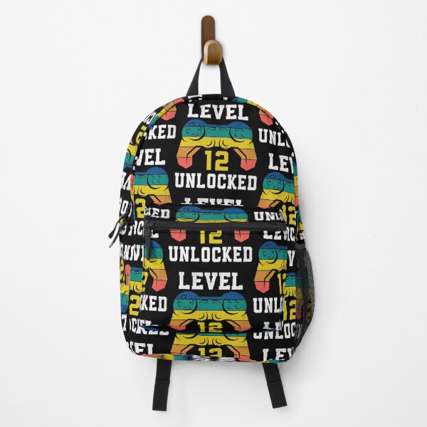 Item preview, Level 12 Unlocked, 12th Gamer Birthday Distressed designed and sold by Fabvity.