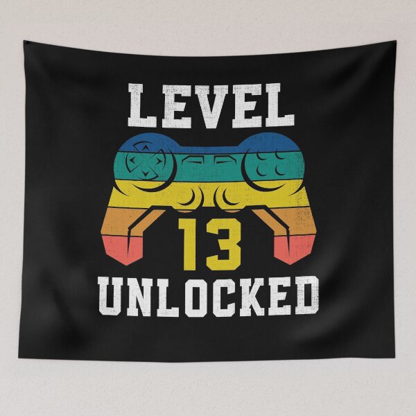 Artikelvorschau, Level 13 freigeschaltet, 13. Gamer-Geburtstag verzweifelt entworfen und verkauft von Fabvity.