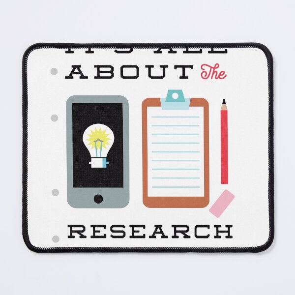 Item preview, It's all about the research designed and sold by russelltate.