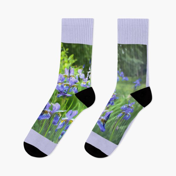 Item preview, Misty Blue Irises  designed and sold by Alisonchambers2.