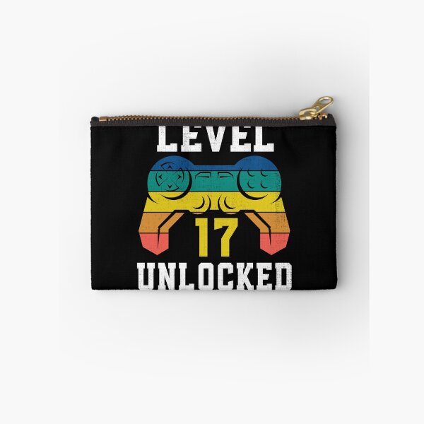 Item preview, Level 17 Unlocked, 17th Gamer Birthday Distressed designed and sold by Fabvity.
