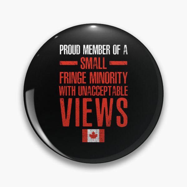 Item preview, PROUD MEMBER OF A SMALL FRINGE MINORITY WITH UNACCEPTABLE VIEWS RETRO designed and sold by LinkunShop.