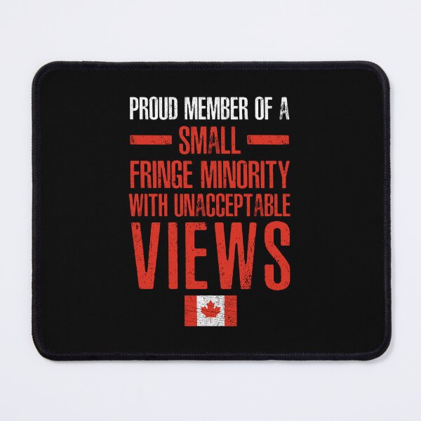 Item preview, PROUD MEMBER OF A SMALL FRINGE MINORITY WITH UNACCEPTABLE VIEWS RETRO designed and sold by LinkunShop.