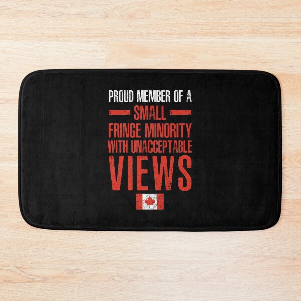 Item preview, PROUD MEMBER OF A SMALL FRINGE MINORITY WITH UNACCEPTABLE VIEWS RETRO designed and sold by LinkunShop.