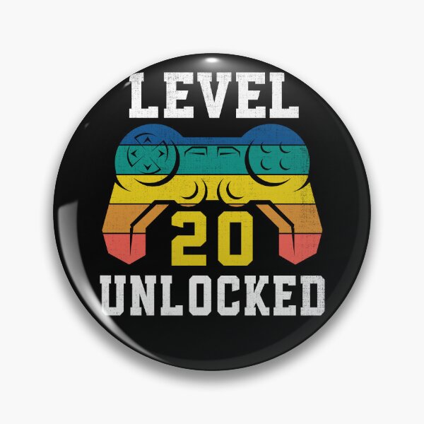 Artikelvorschau, Level 20 freigeschaltet, 20. Gamer-Geburtstag verzweifelt entworfen und verkauft von Fabvity.