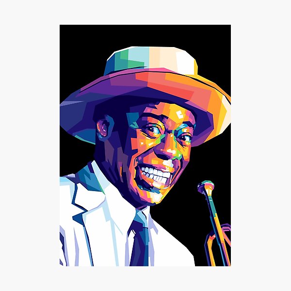 Louis Armstrong Photographic Print