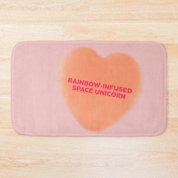 Item preview, Galentines candy heart rainbow infused space unicorn designed and sold by AshTreeCrtvCo.