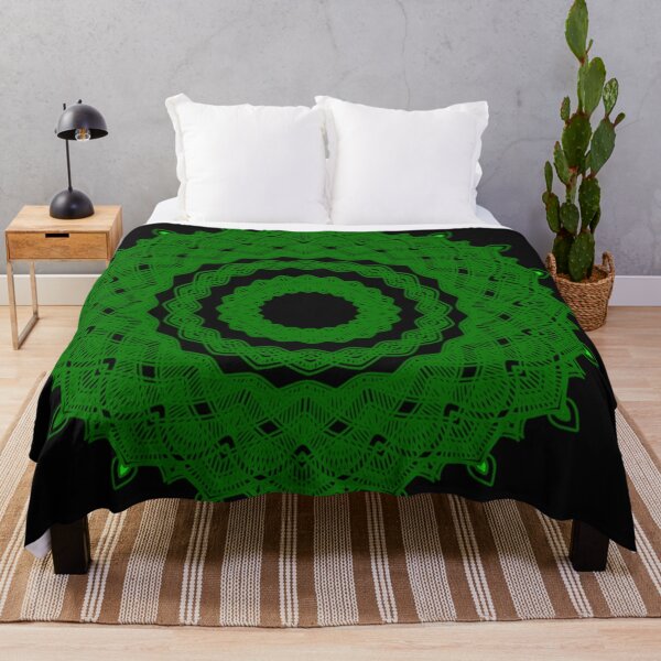 Item preview, Mandala Art with Circular Green Leaves designed and sold by Sudrajat-Shop.