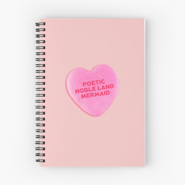 Item preview, Galentines candy heart Poetic Noble Land Mermaid designed and sold by AshTreeCrtvCo.