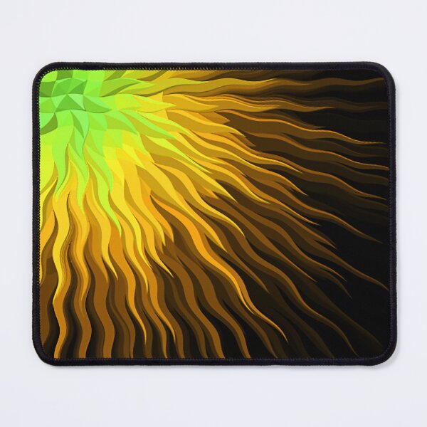 Item preview, Abstract yellow green Solar rays designed and sold by Tshirtstory.