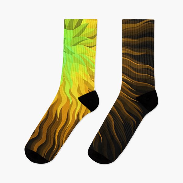 Item preview, Abstract yellow green Solar rays designed and sold by Tshirtstory.