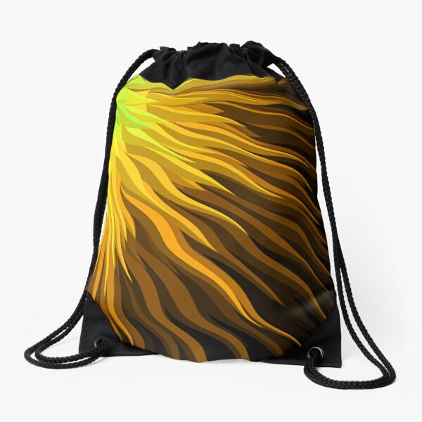 Item preview, Abstract yellow green Solar rays designed and sold by Tshirtstory.