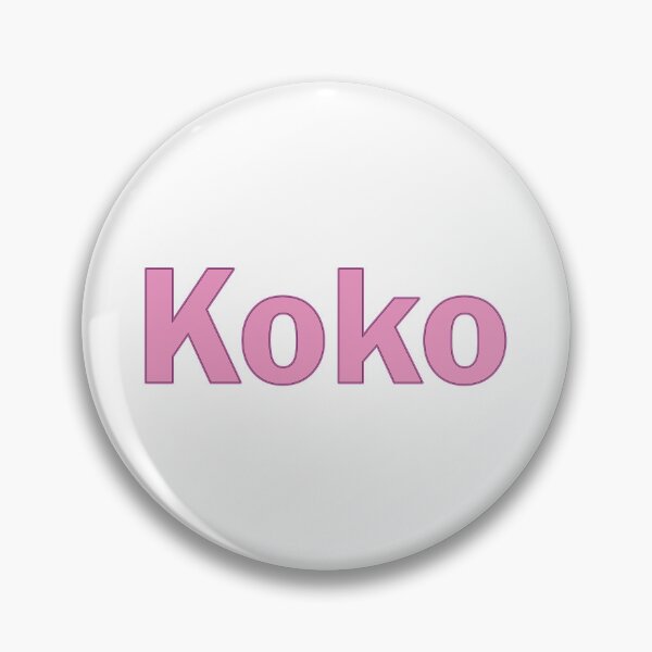Item preview, Koko - pink name lettering text - 0222 designed and sold by PrettyDesserted.