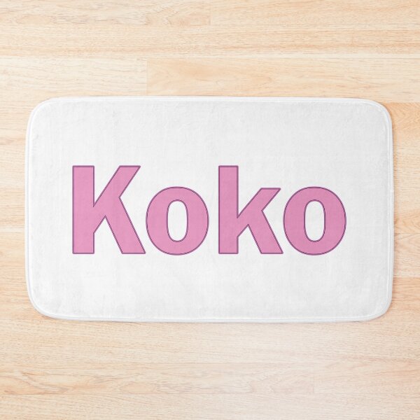 Item preview, Koko - pink name lettering text - 0222 designed and sold by PrettyDesserted.