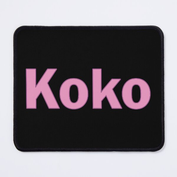Item preview, Koko - pink name lettering text - 0222 designed and sold by PrettyDesserted.