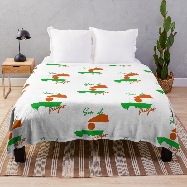 Item preview, Son of Niger Map Flag designed and sold by NovawayDirect.