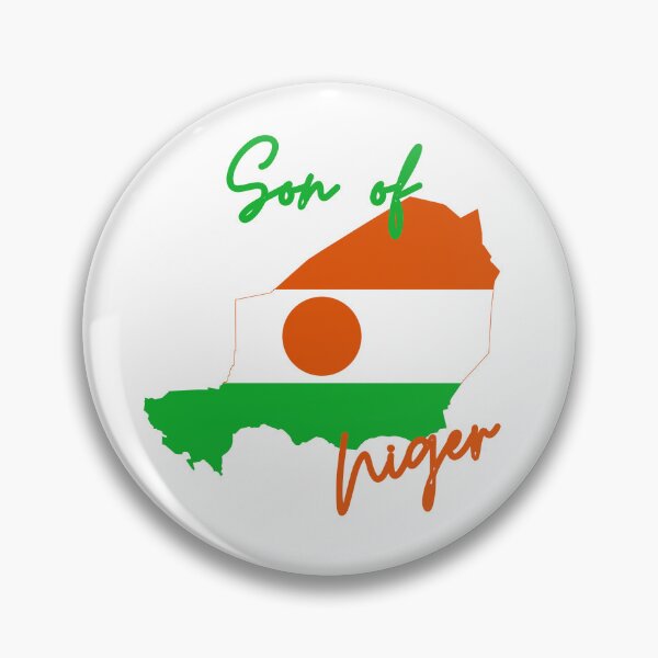 Item preview, Son of Niger Map Flag designed and sold by NovawayDirect.