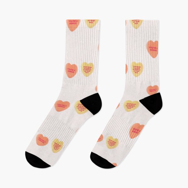 Item preview, Galentines Heart Genius Your Brain is almost as perfect as your face designed and sold by AshTreeCrtvCo.