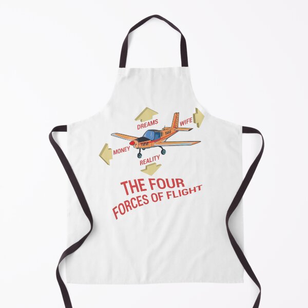 Item preview, The four forces of flight - Funny quote designed and sold by portokalis.