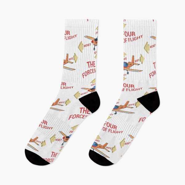 Item preview, The four forces of flight - Funny quote designed and sold by portokalis.