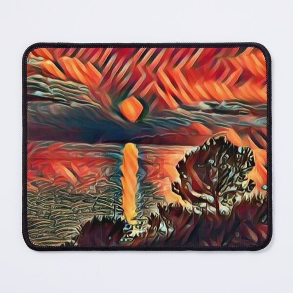 Item preview, Sunset In Maratea Italy Digitally Altered With AI To Get This Amazing Artwork. designed and sold by Bowbubble.