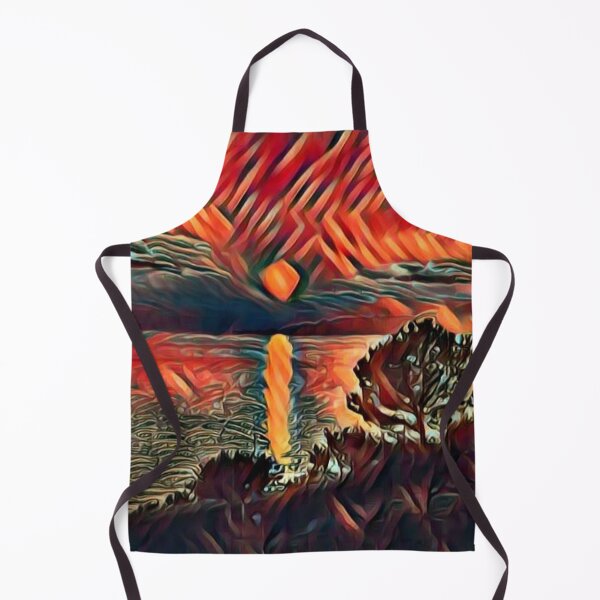 Item preview, Sunset In Maratea Italy Digitally Altered With AI To Get This Amazing Artwork. designed and sold by Bowbubble.