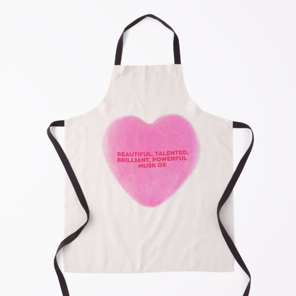 Item preview, Galentines heart Beautiful Talented Brilliant Powerful Musk Ox designed and sold by AshTreeCrtvCo.