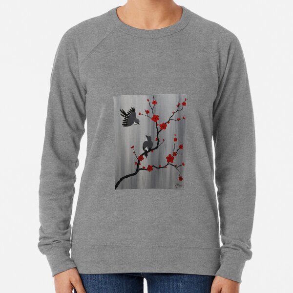 Birds and Blooms Lightweight Sweatshirt