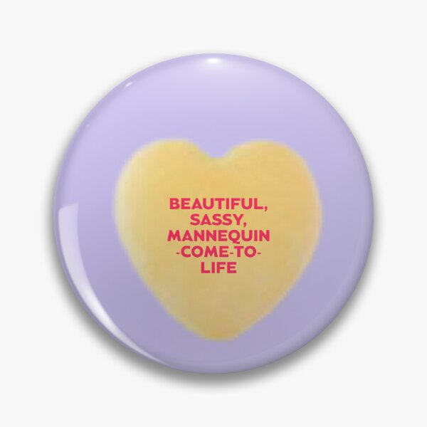 Item preview, Galentines heart Beautiful Sassy Mannequin Come to Life designed and sold by AshTreeCrtvCo.