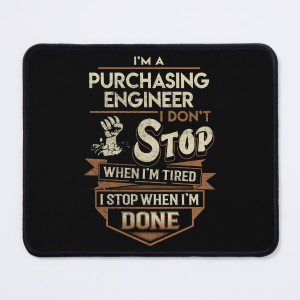 Item preview, Purchasing Engineer T Shirt - I Stop When Done Job Gift Item Tee designed and sold by paneczkopat.