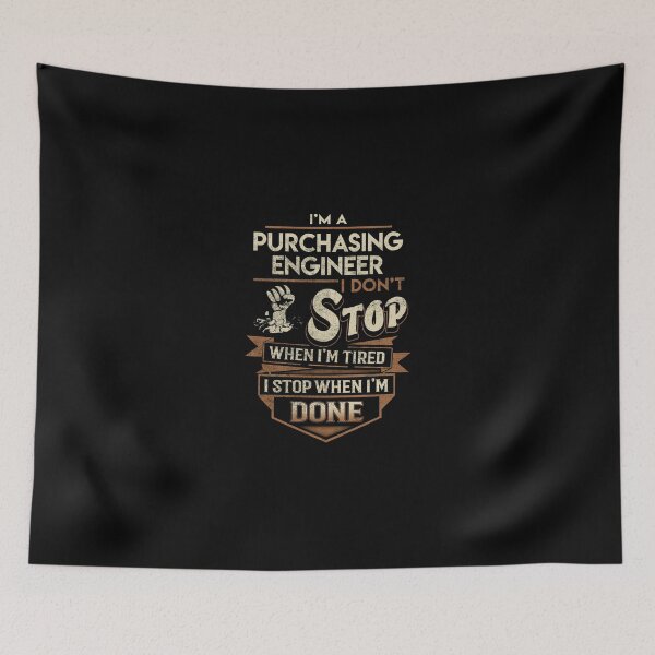 Item preview, Purchasing Engineer T Shirt - I Stop When Done Job Gift Item Tee designed and sold by paneczkopat.