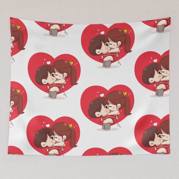 Item preview, Lovers Couple Kissing - Love designed and sold by bau-shop.