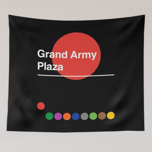 Item preview, Grand Army Plaza Prospect Park Brooklyn New York Subway designed and sold by ClickForMore.
