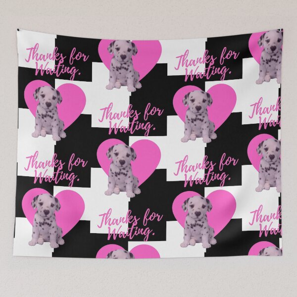Item preview, Late Valentine love you dalmation puppy sweet belated designed and sold by Oh-Marsha.