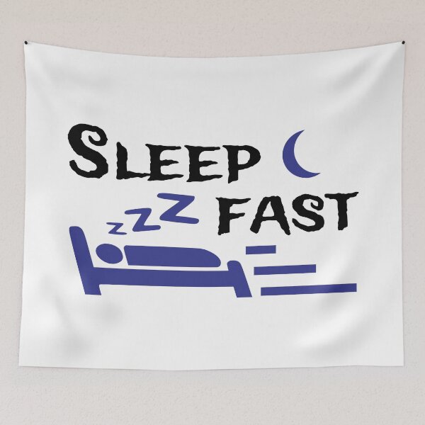 Item preview, Sleep fast - bkbl designed and sold by reIntegration.