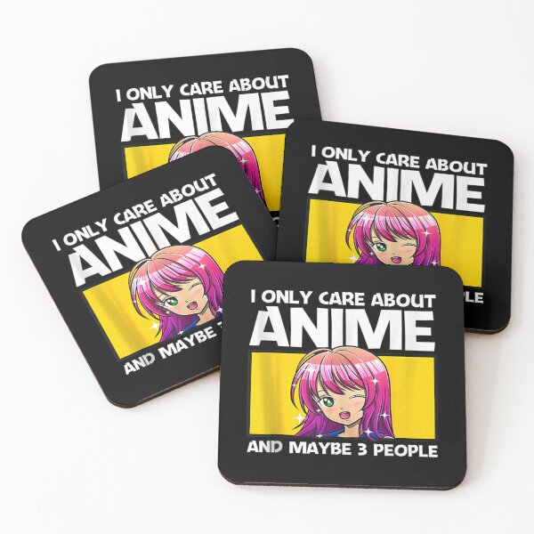 Item preview, Anime Art For Women Teen Girls, I Only Care About Anime And Maybe 3 People, Men Anime Merch Anime Lovers, Funny designed and sold by zacben.