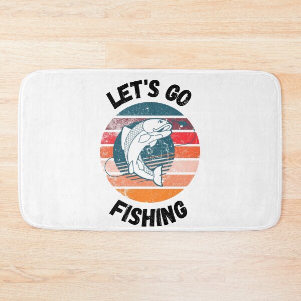 Item preview, Let's Go Fishing Fish On A Hook designed and sold by LuckyKermit.