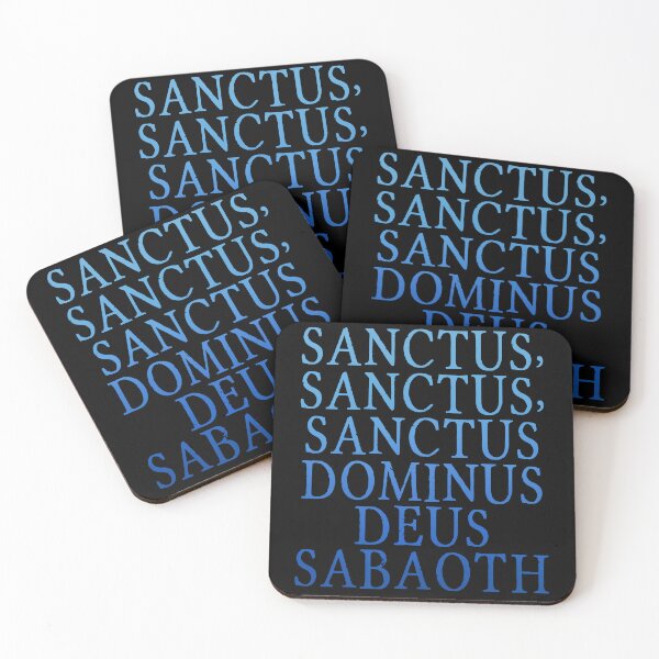 Item preview, Sanctus Sanctus Sanctus Dominus Deus (Latin: Holy Holy Holy Lord): Catholic designed and sold by TheCatholicLady.