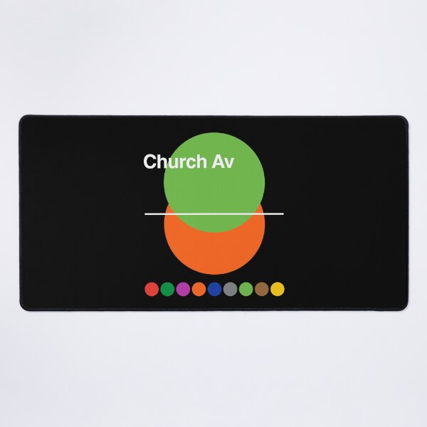 Item preview, Church Av 2 5 Flatbush Brooklyn New York Subway designed and sold by ClickForMore.
