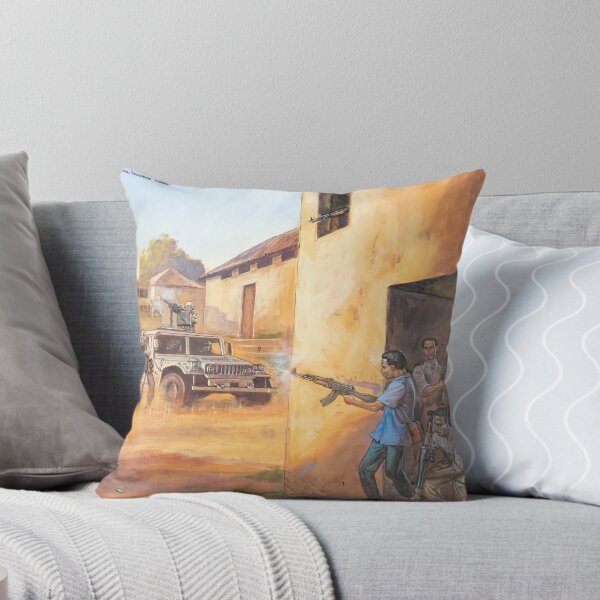 Item preview, A drawing of the Battle of Mogadishu designed and sold by VintageSomalia.