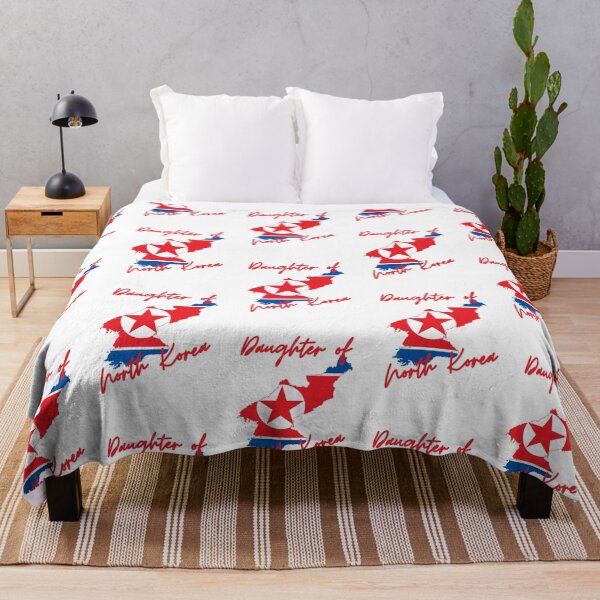 Item preview, Daughter of North Korea Map Flag designed and sold by NovawayDirect.