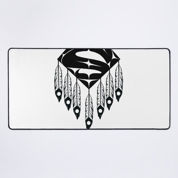 Item preview, Tribal S design with feathers designed and sold by SpeakthunderArt.