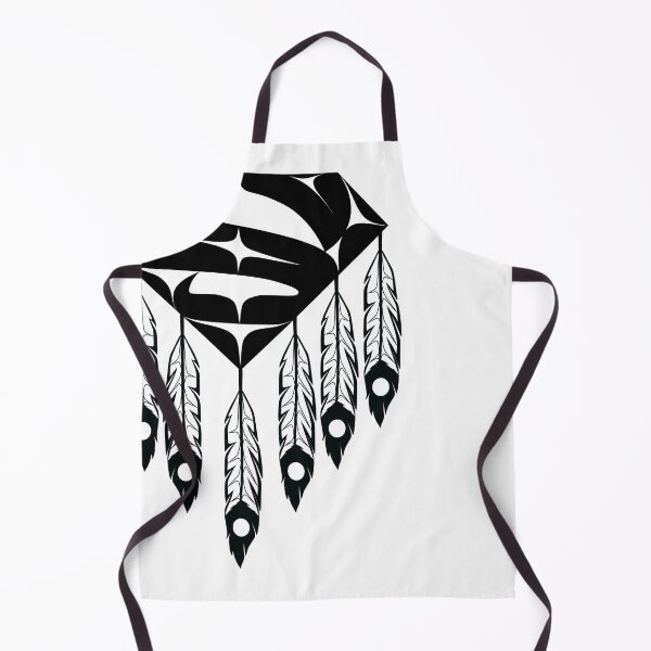 Item preview, Tribal S design with feathers designed and sold by SpeakthunderArt.