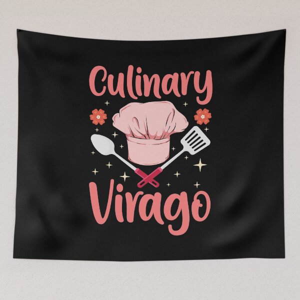 Item preview, Cullinary Virago Cook Chef Cooking BBQ designed and sold by 2blackcherries.