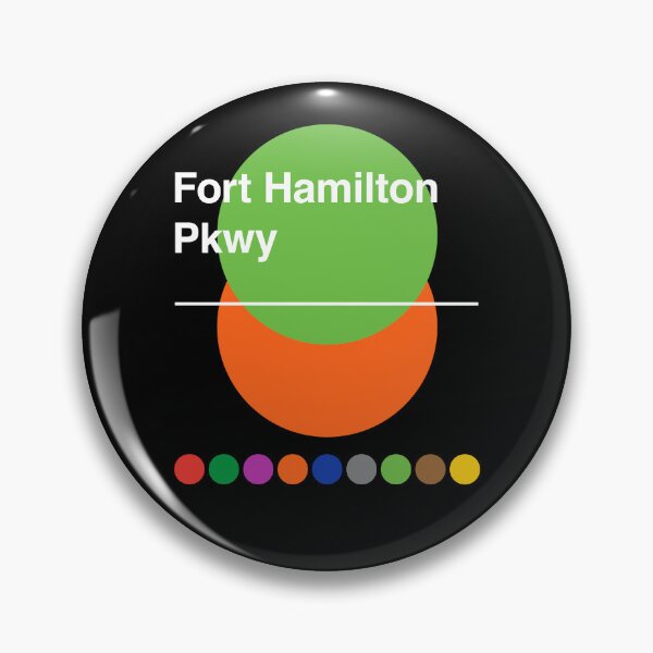Item preview, Fort Hamilton Parkway Windsor Terrace Brooklyn New York Subway designed and sold by ClickForMore.